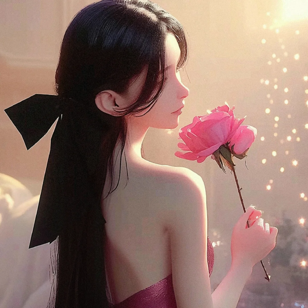 唯美背影