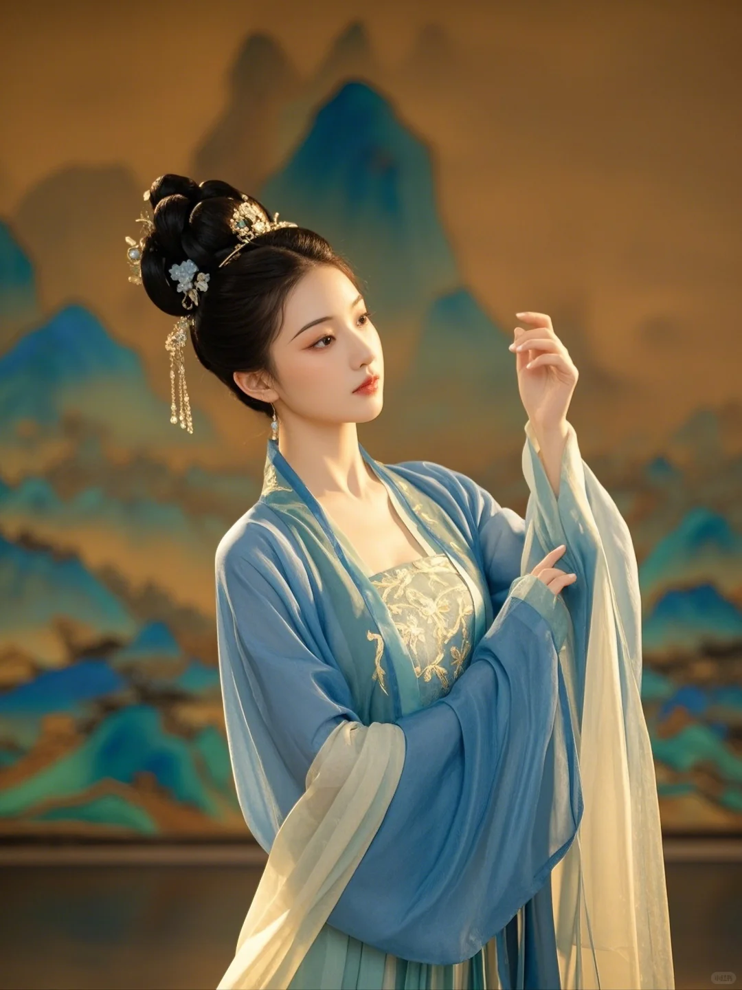 梦回大宋，感受跨越千年的高级审美，只此青绿