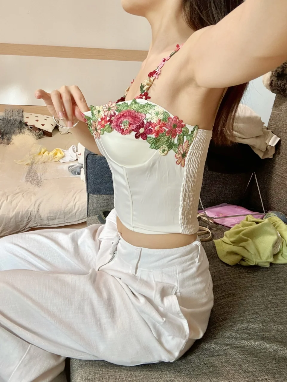 怎么让我这飞机场鼓起来！？穿衣好看啊