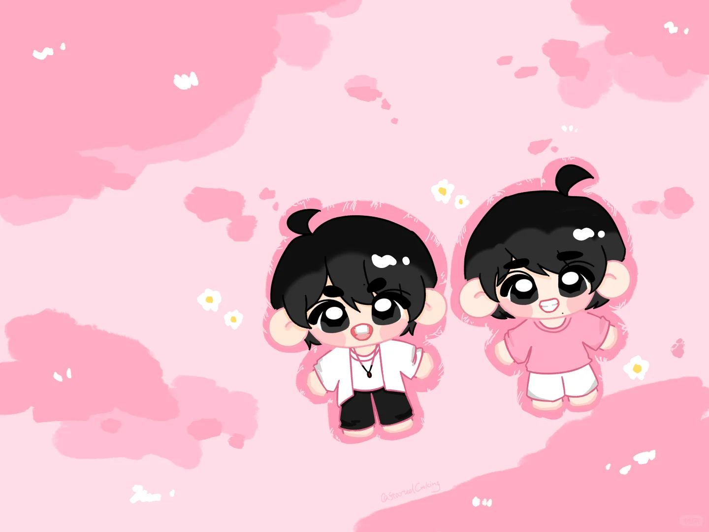 查收一张粉海壁纸💌