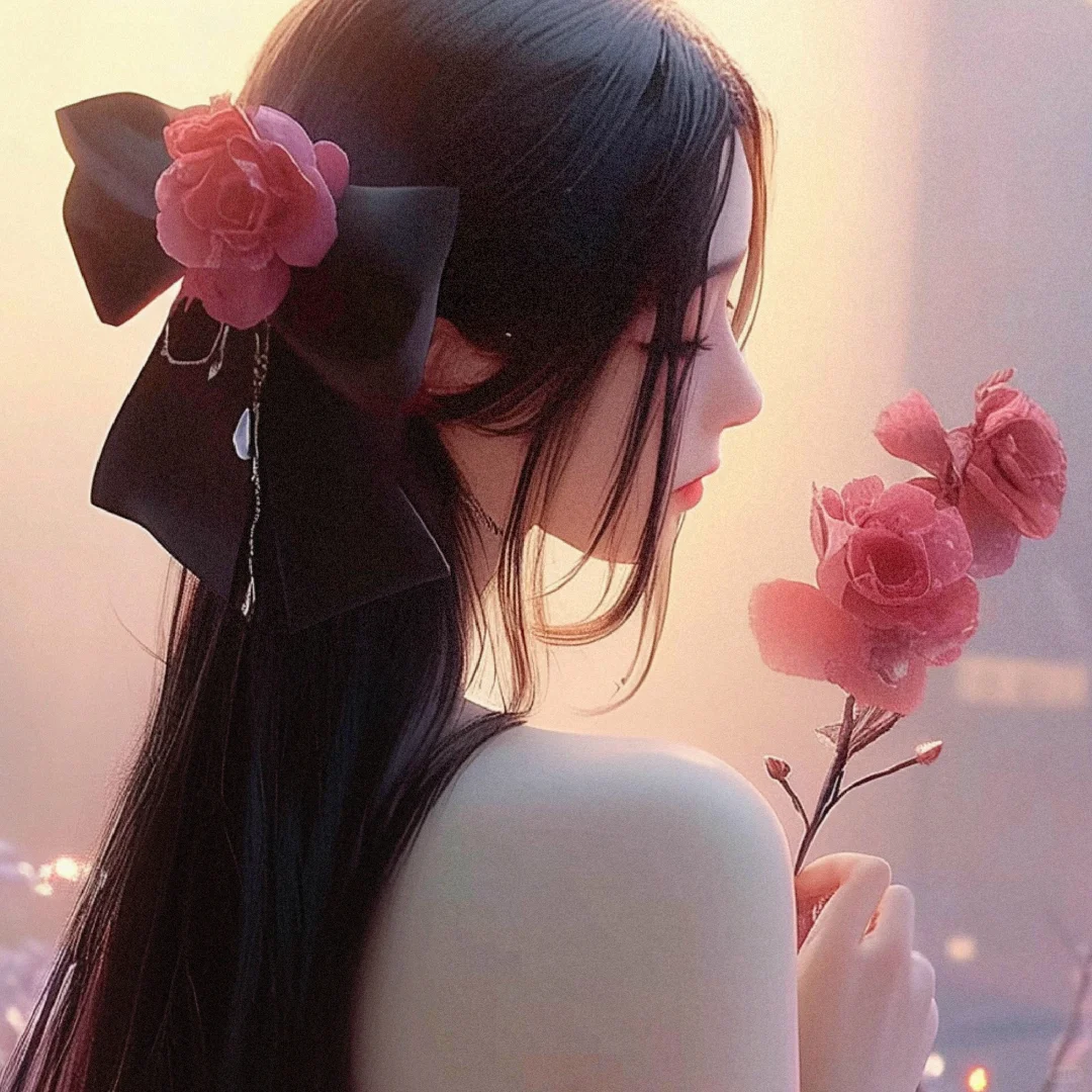 唯美背影