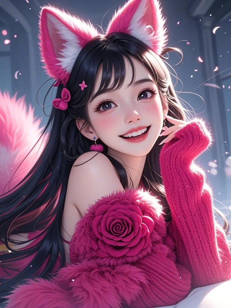 💕灵动可爱！狐女郎头像超迷人！