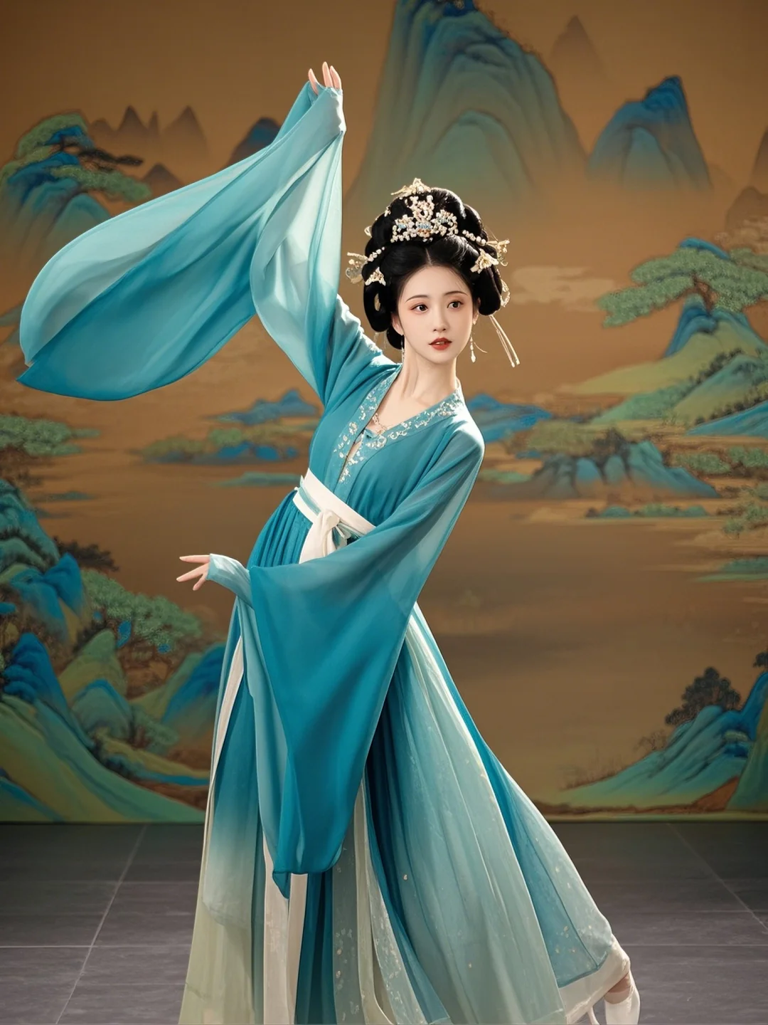 梦回大宋，感受跨越千年的高级审美，只此青绿