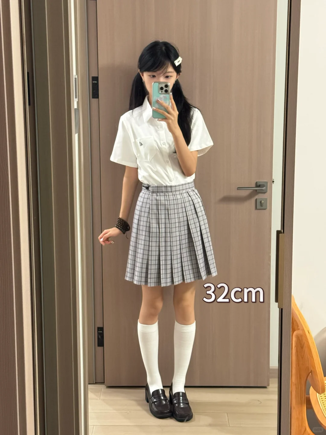 164/85 jk妹不同长度小腿袜选择参考！