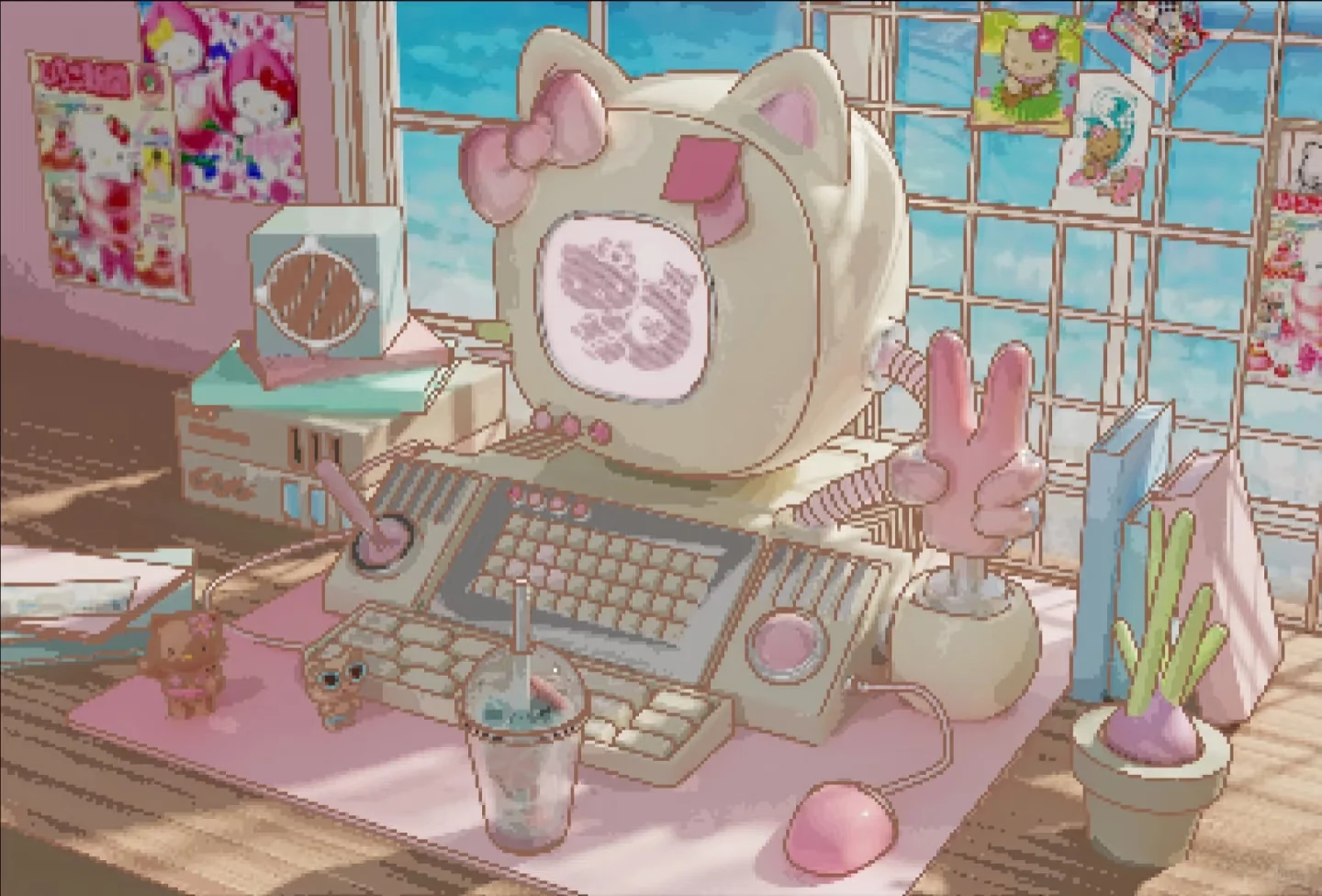 古早像素壁纸！🎀