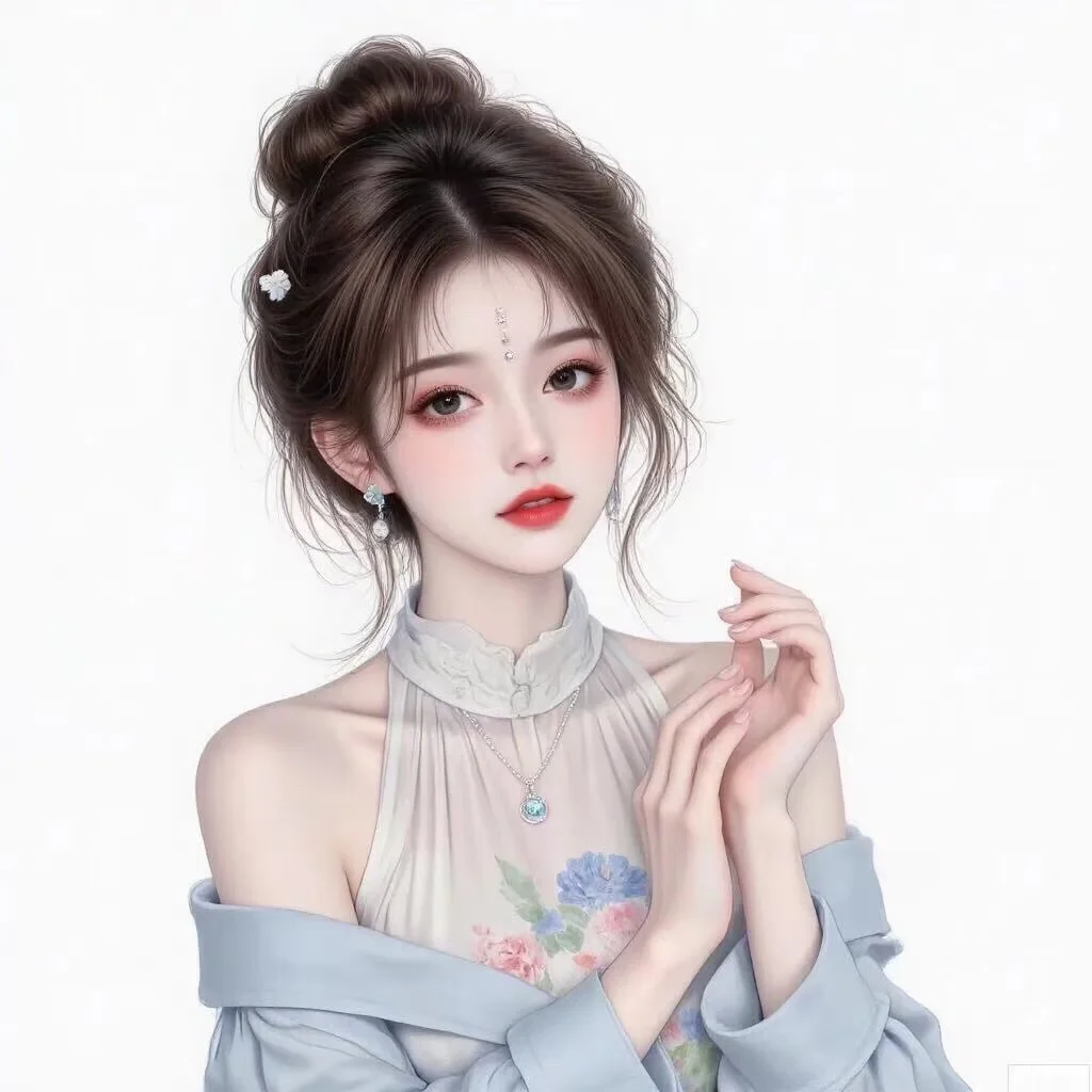 国风穿搭头像女孩