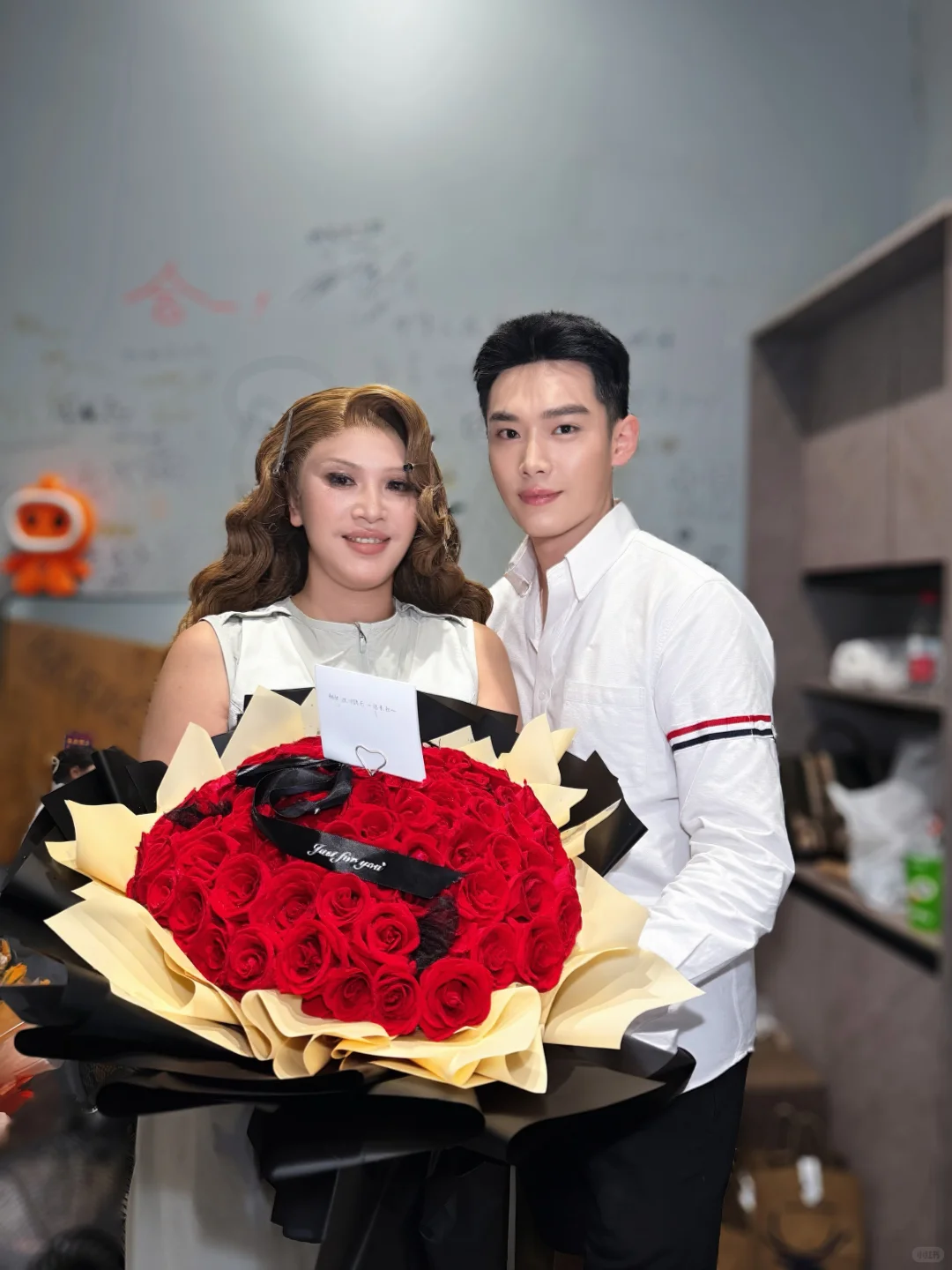 那艺娜生日快乐🎂今天是特效化妆