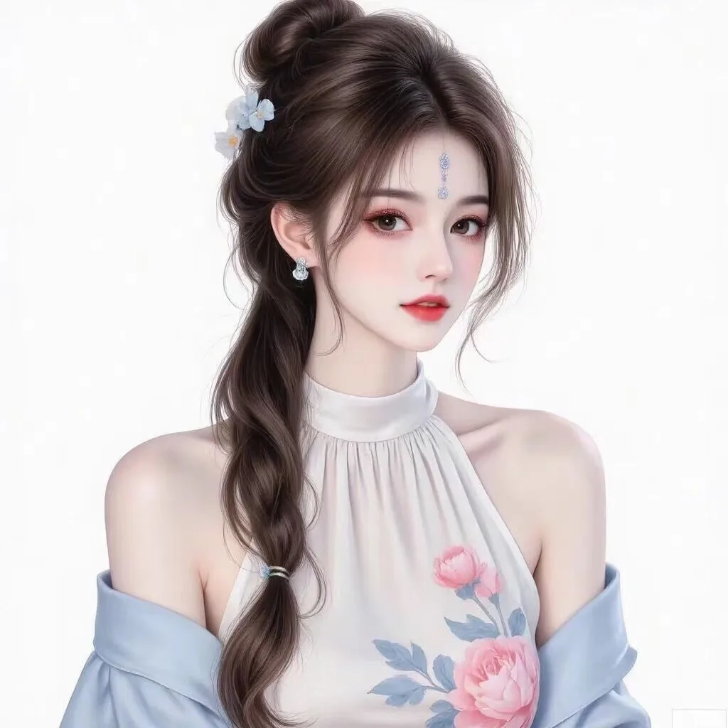 国风穿搭头像女孩