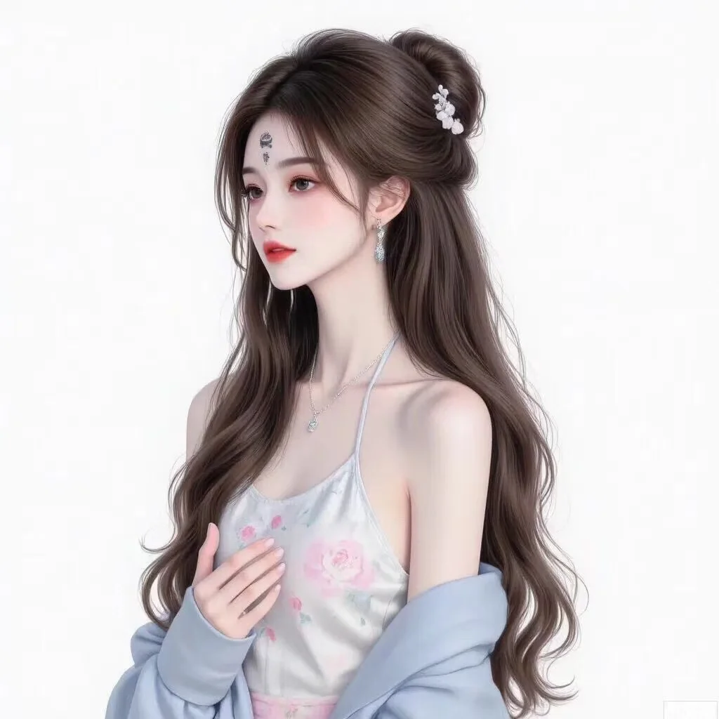 国风穿搭头像女孩