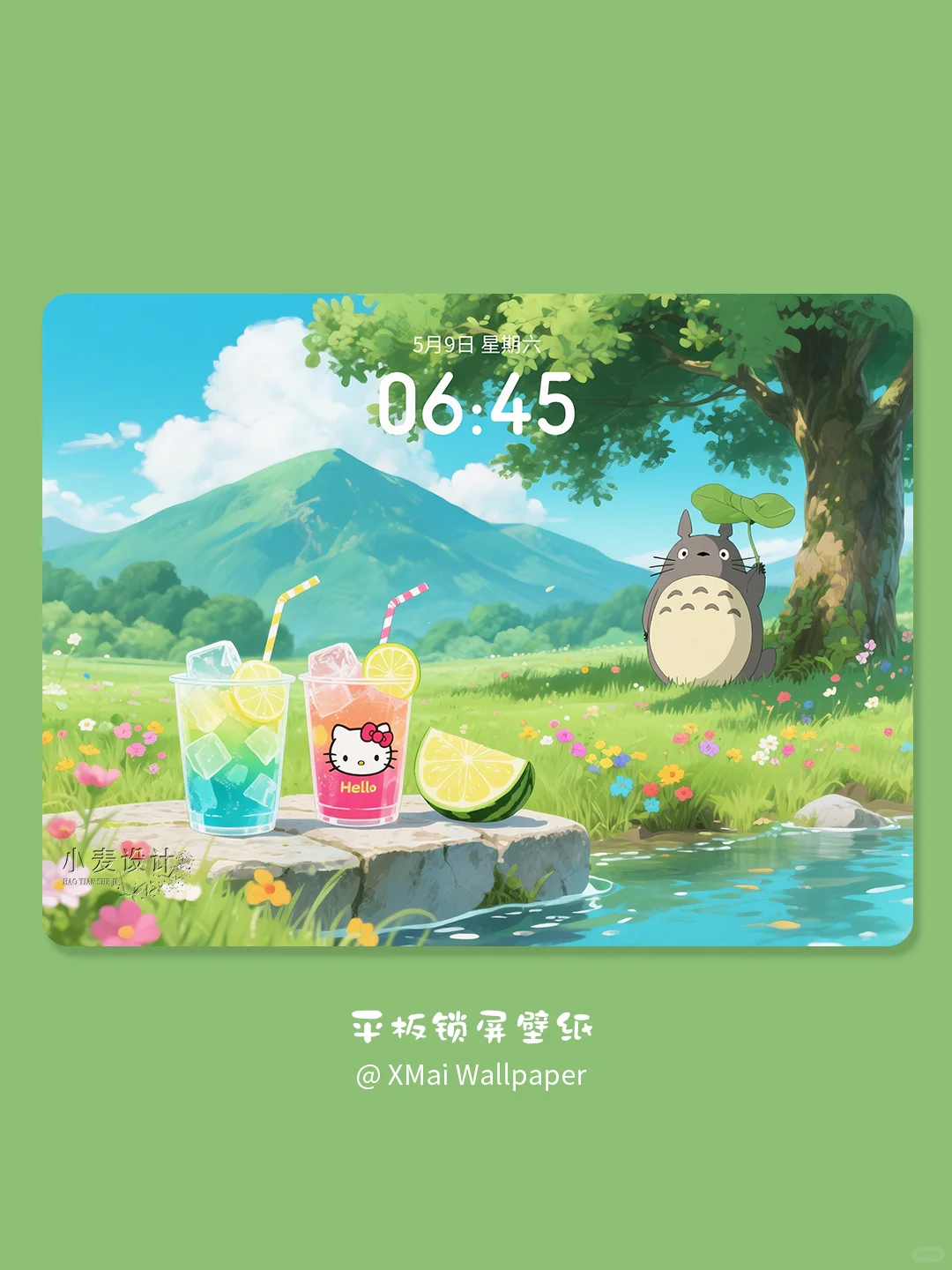 47龙猫的夏日·宫崎骏ipad平板壁纸