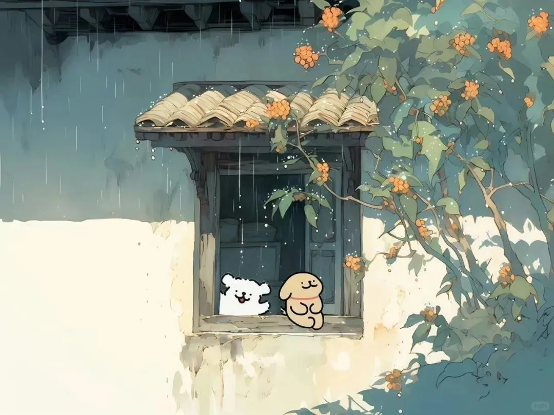 𝙎𝙝𝙖𝙧𝙚｜线条小狗电脑壁纸