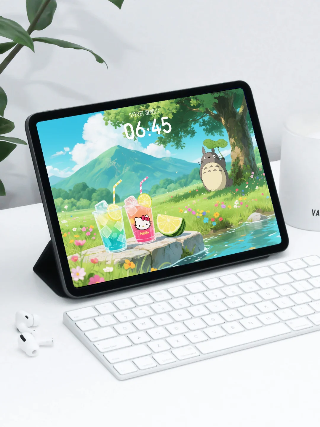 47龙猫的夏日·宫崎骏ipad平板壁纸