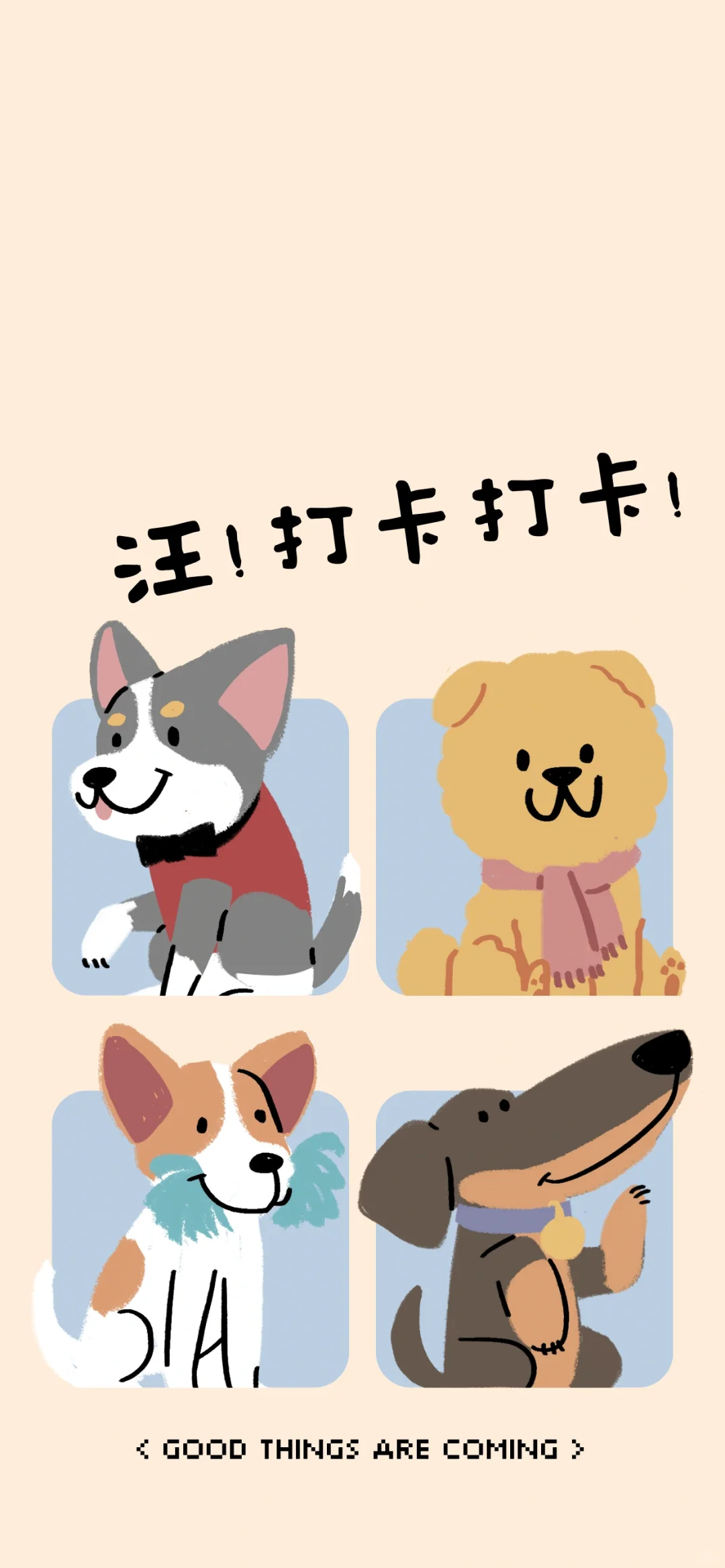请按时打卡