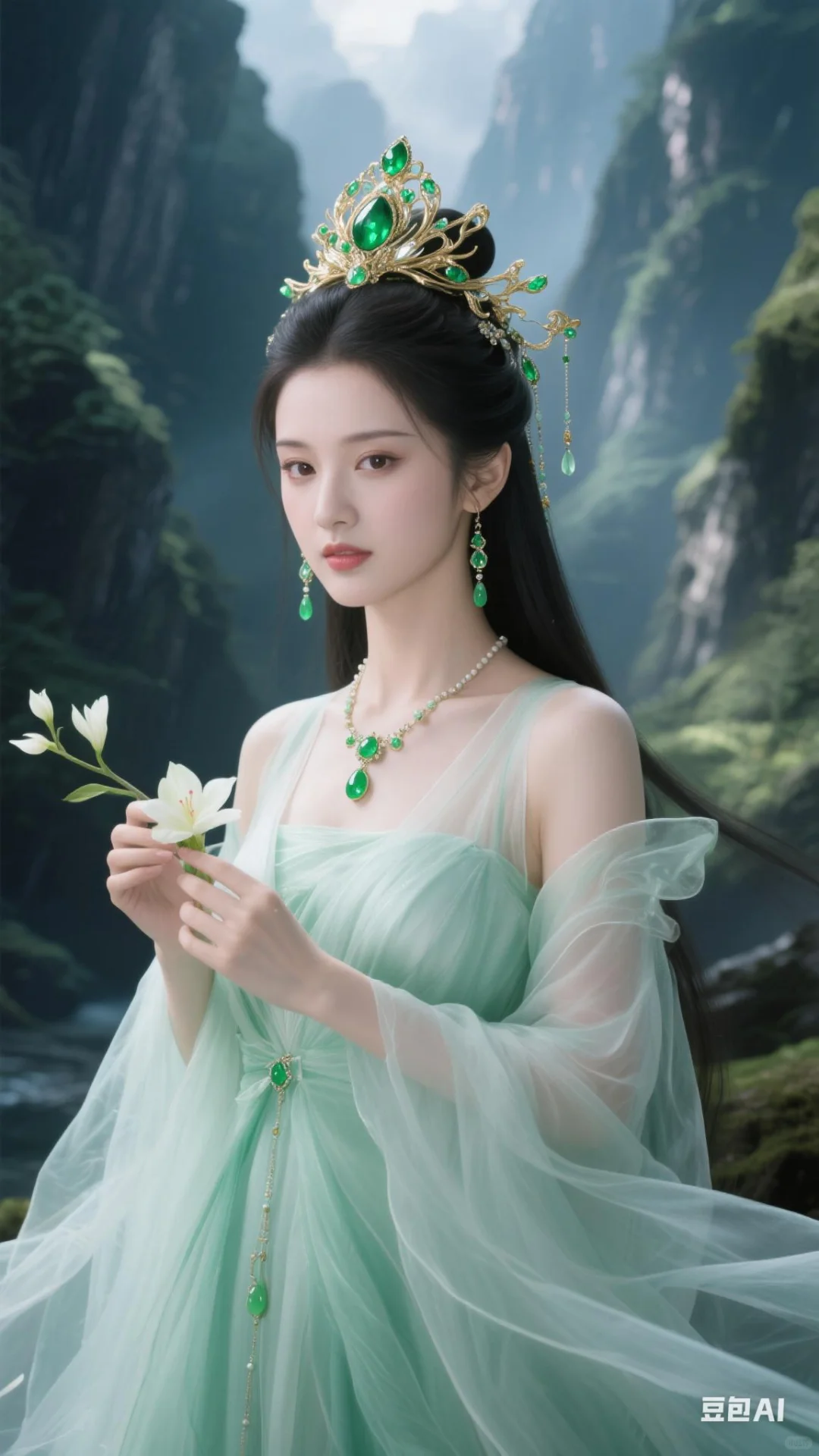 仙气飘进现实！这组AI水墨画我锁死了！！