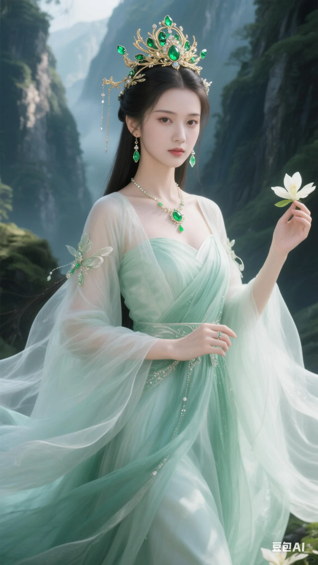 仙气飘进现实！这组AI水墨画我锁死了！！