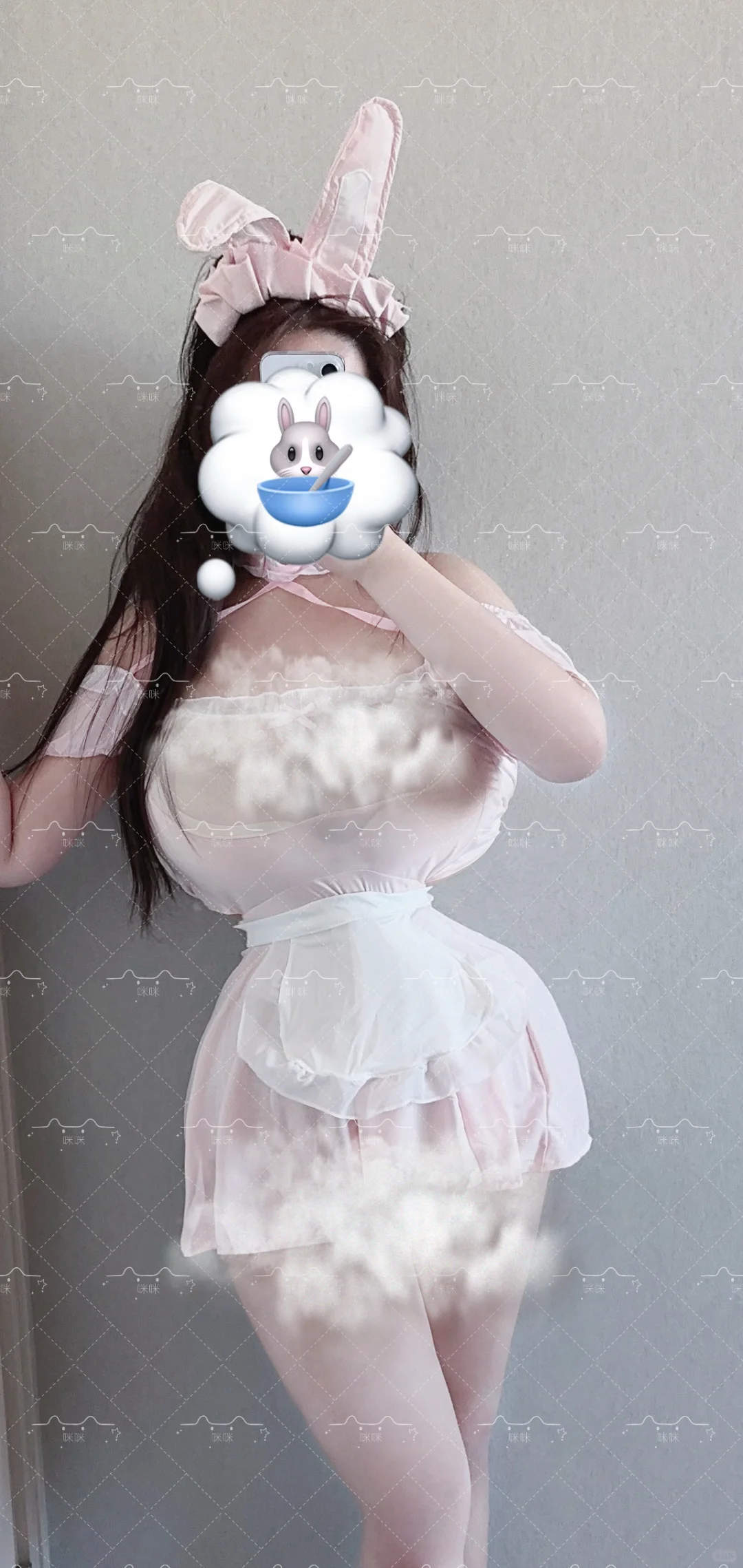 又营业又可爱！🐰