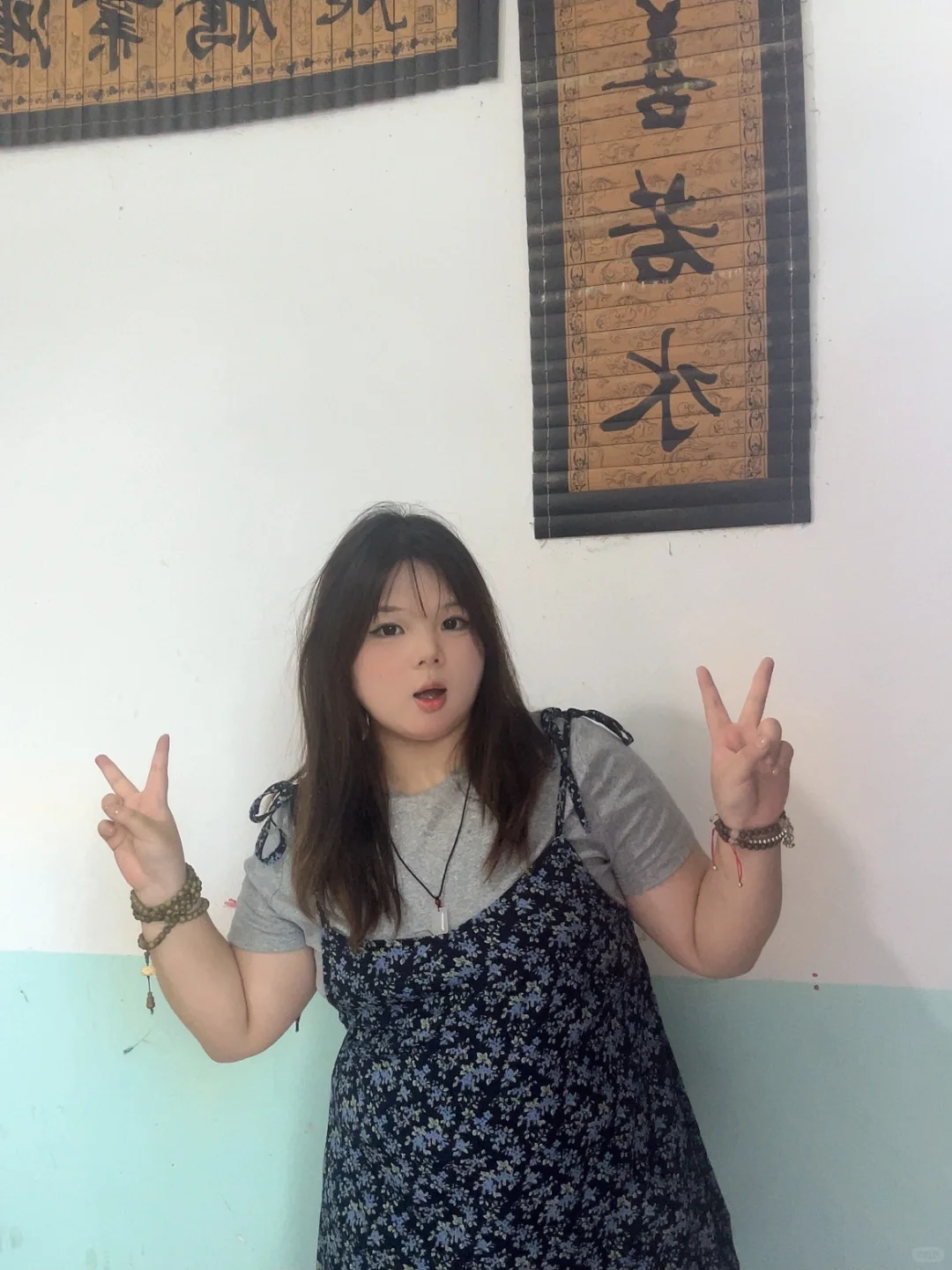 152斤真胖女孩回村穿搭分享~