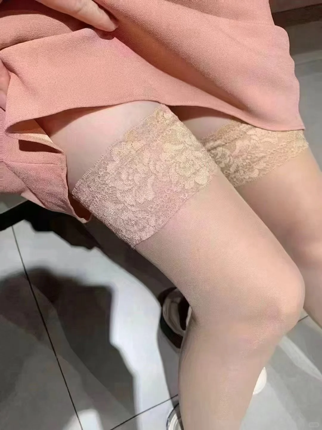 Tabio膝上袜