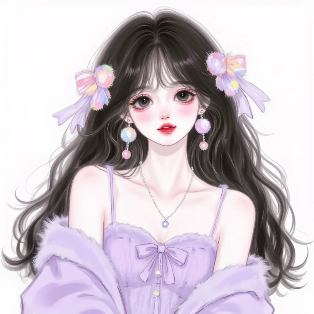 薰衣草的季节，甜甜的少女✨️