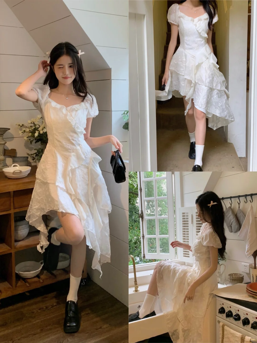 关于我终于买到巨满意的小白裙这件事🎀