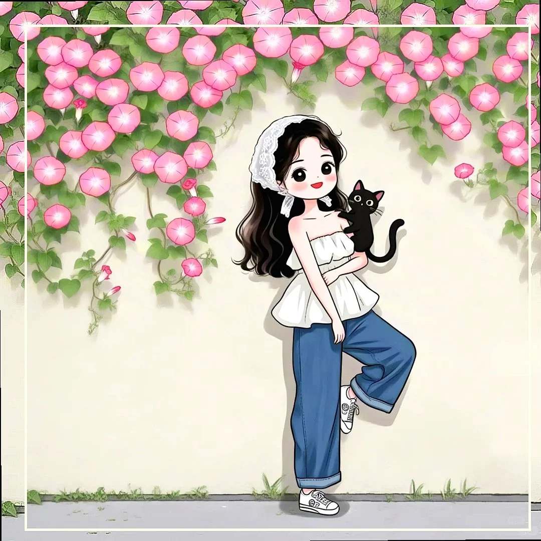 😎夏日女孩必换的甜美可爱头像😎