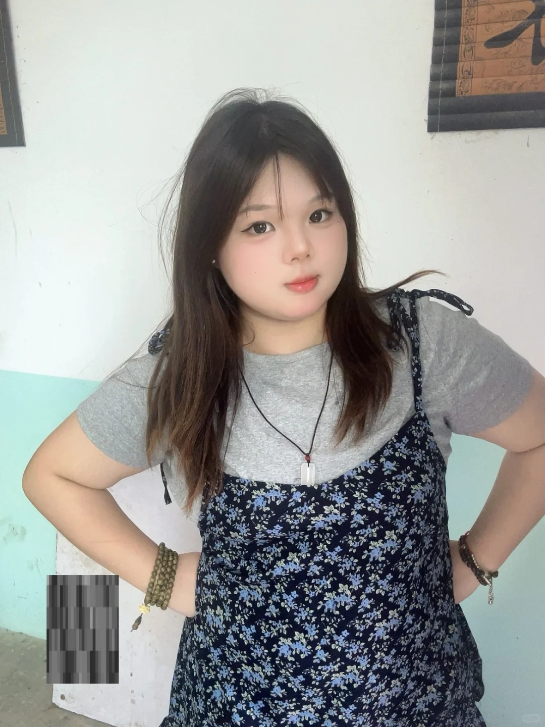 152斤真胖女孩回村穿搭分享~