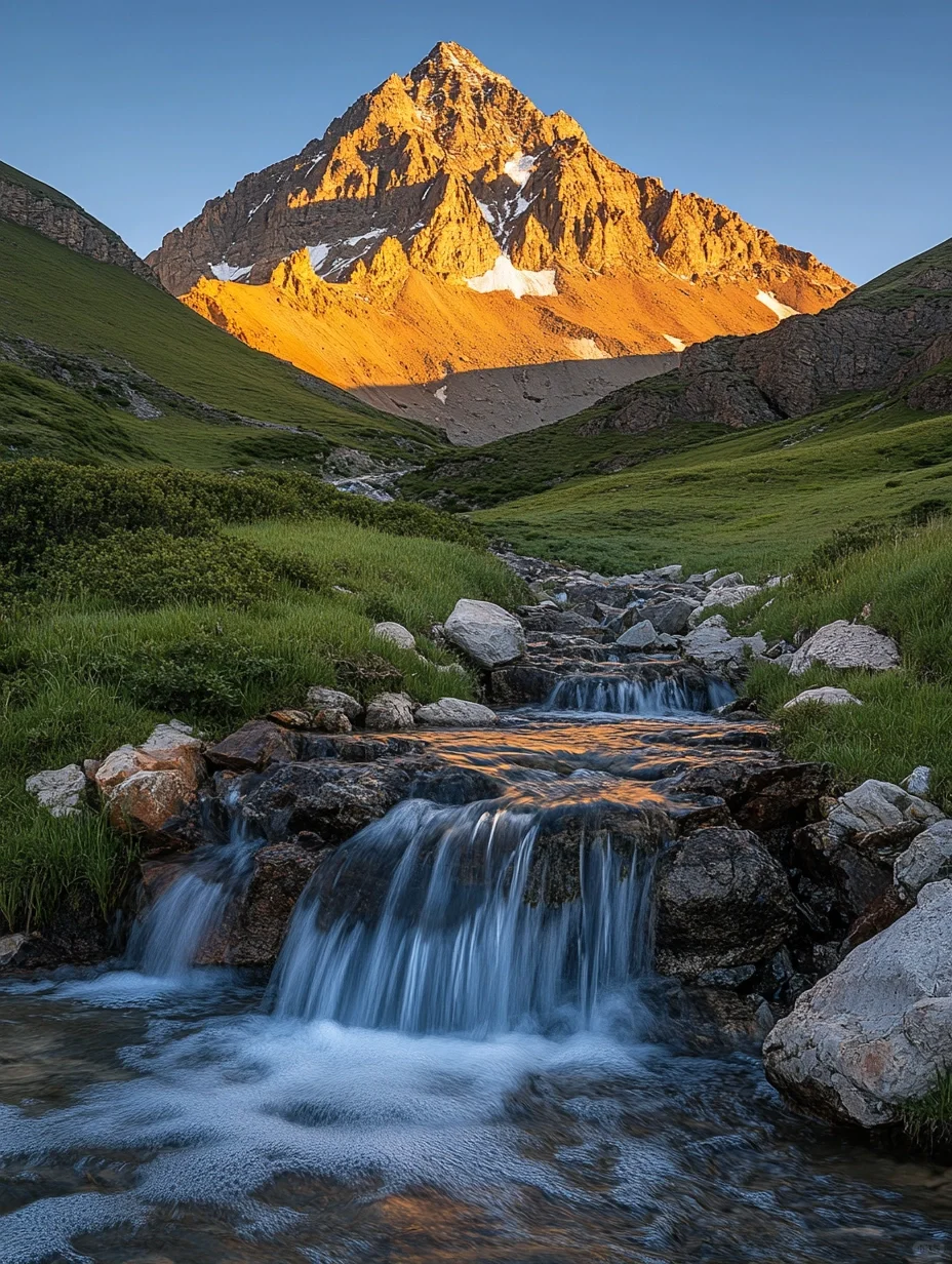 好运来丨日照金山