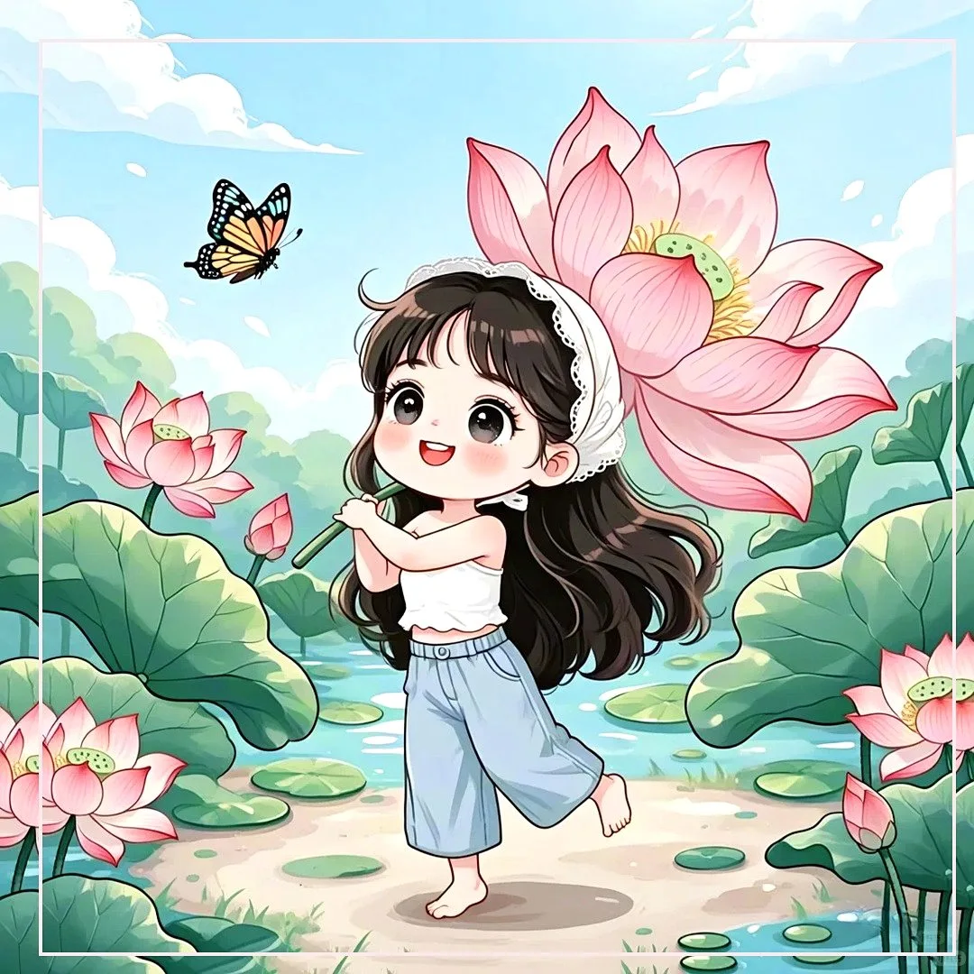 😎夏日女孩必换的甜美可爱头像😎