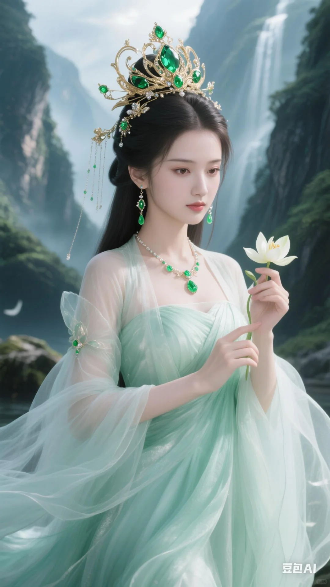 仙气飘进现实！这组AI水墨画我锁死了！！