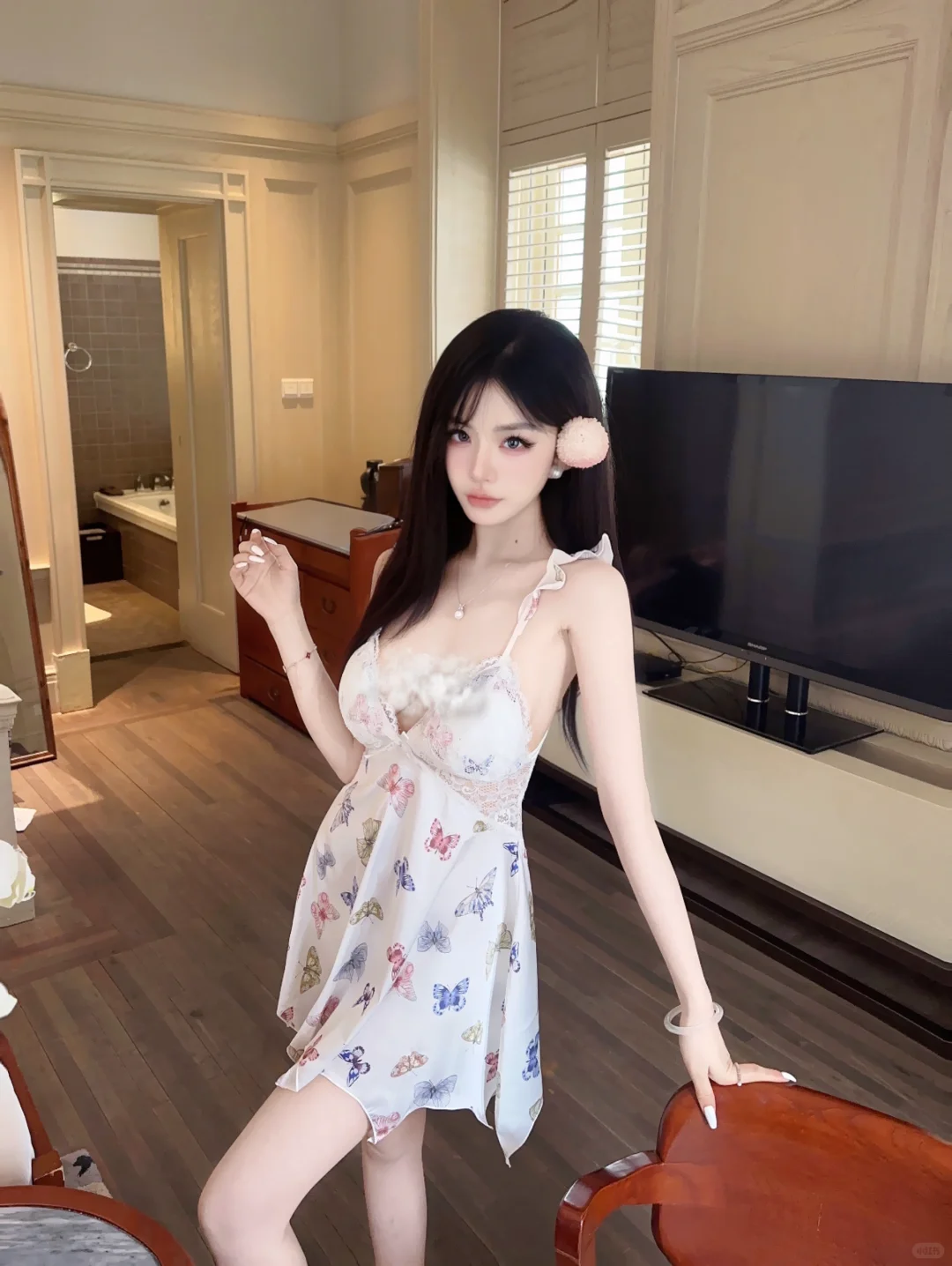 越看越喜欢的🦋睡裙