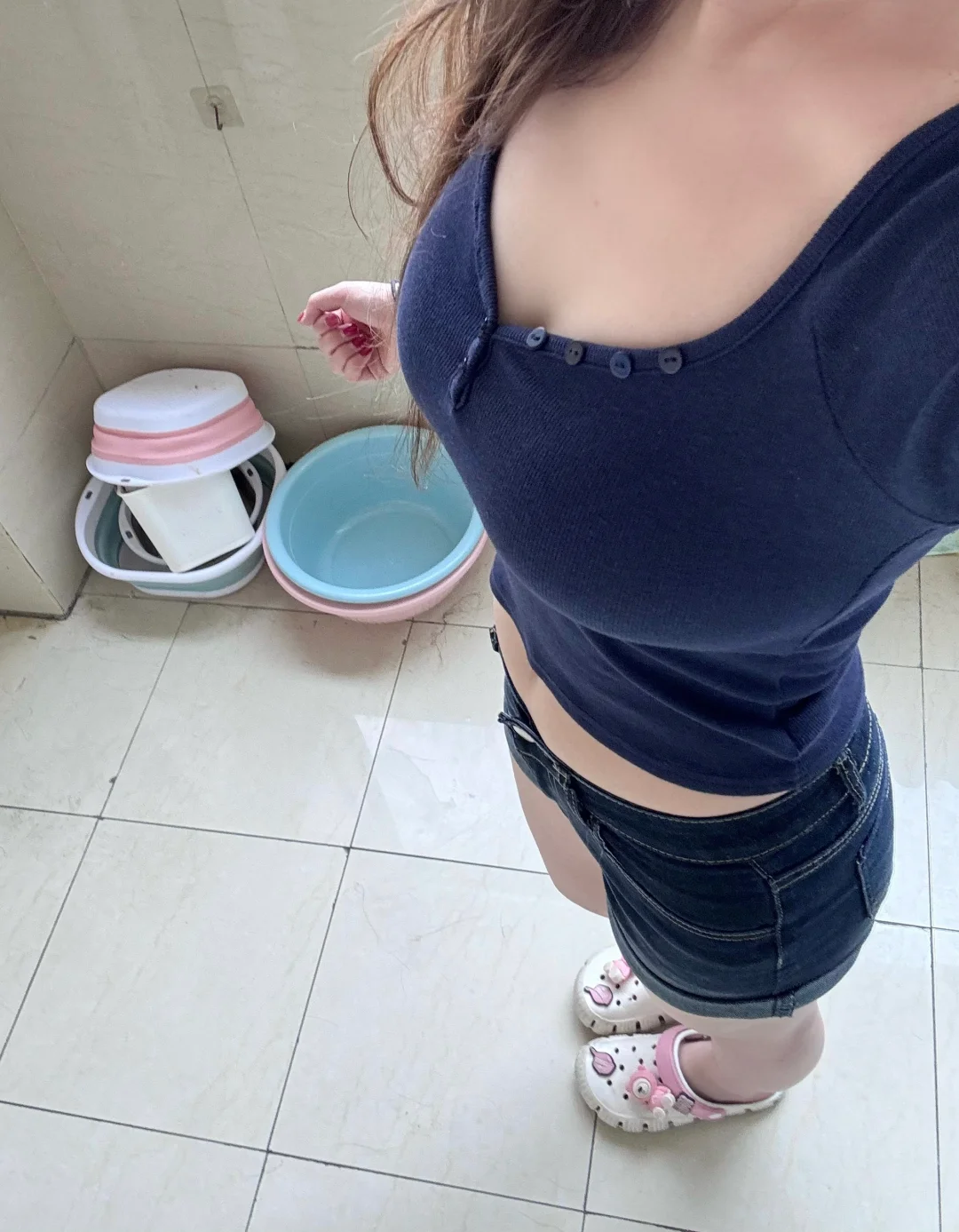 这样穿真的太显了！！太圆润了！！