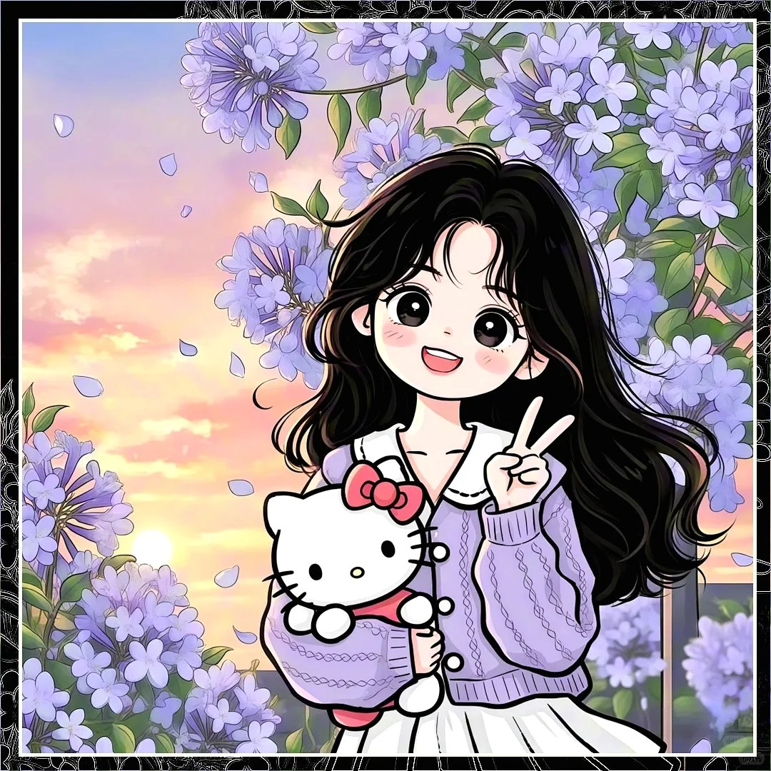 😎夏日女孩必换的甜美可爱头像😎
