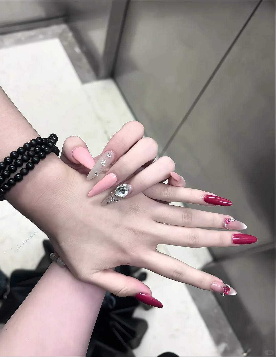 我不允许任何人忤逆女人味美甲！！