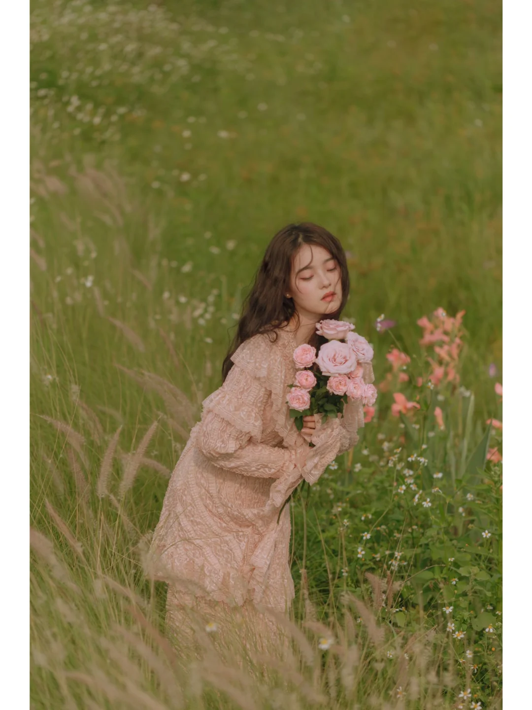 🌸鲜花与美女的绝美邂逅👸