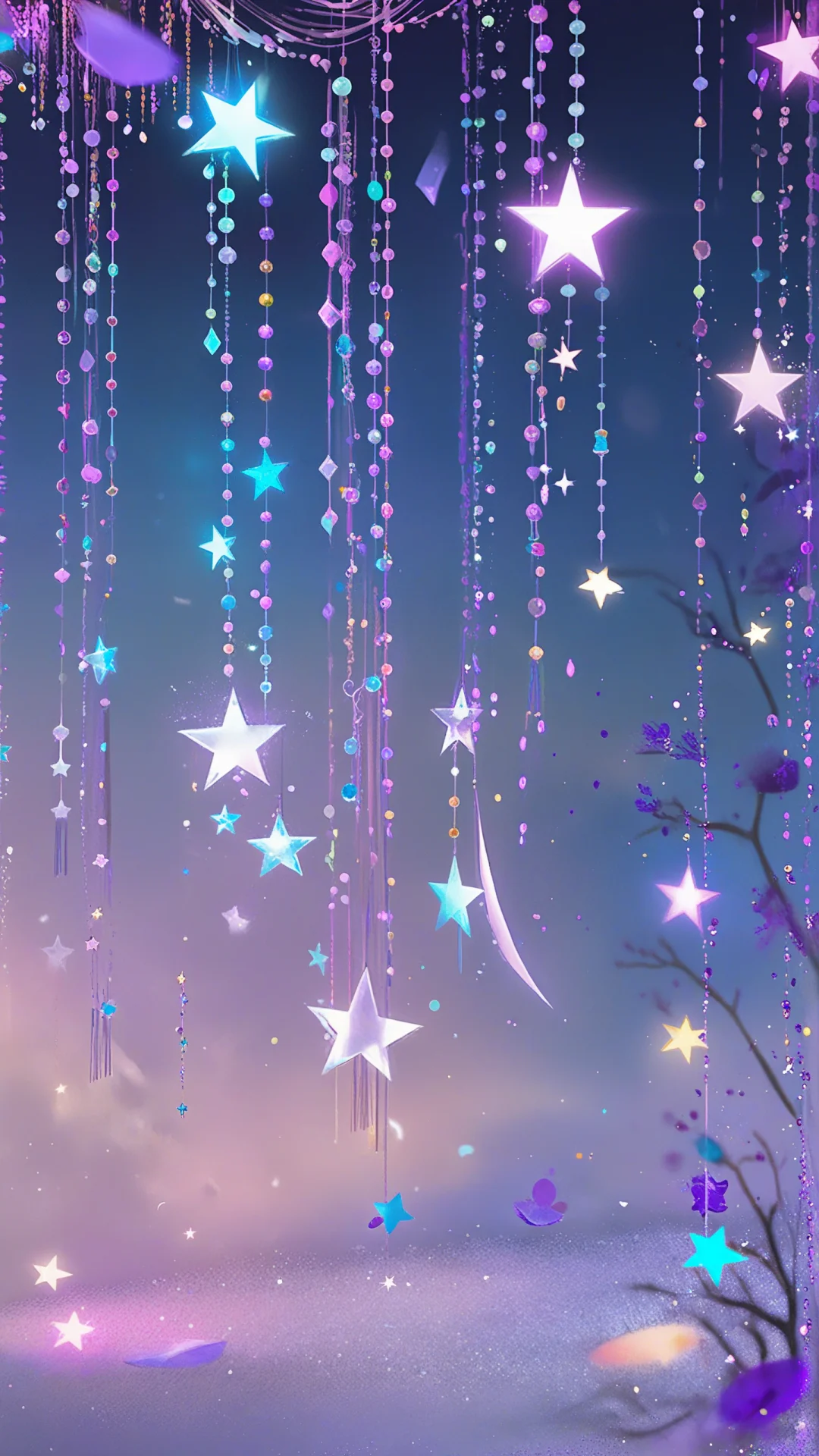 星光璀璨的壁纸