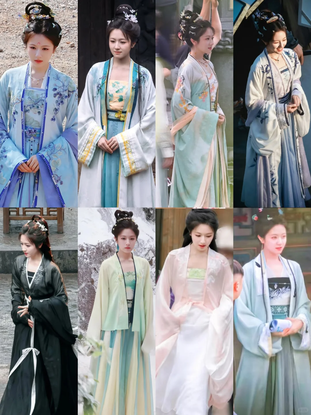 清冷女仵作妆造，氛围感拉满