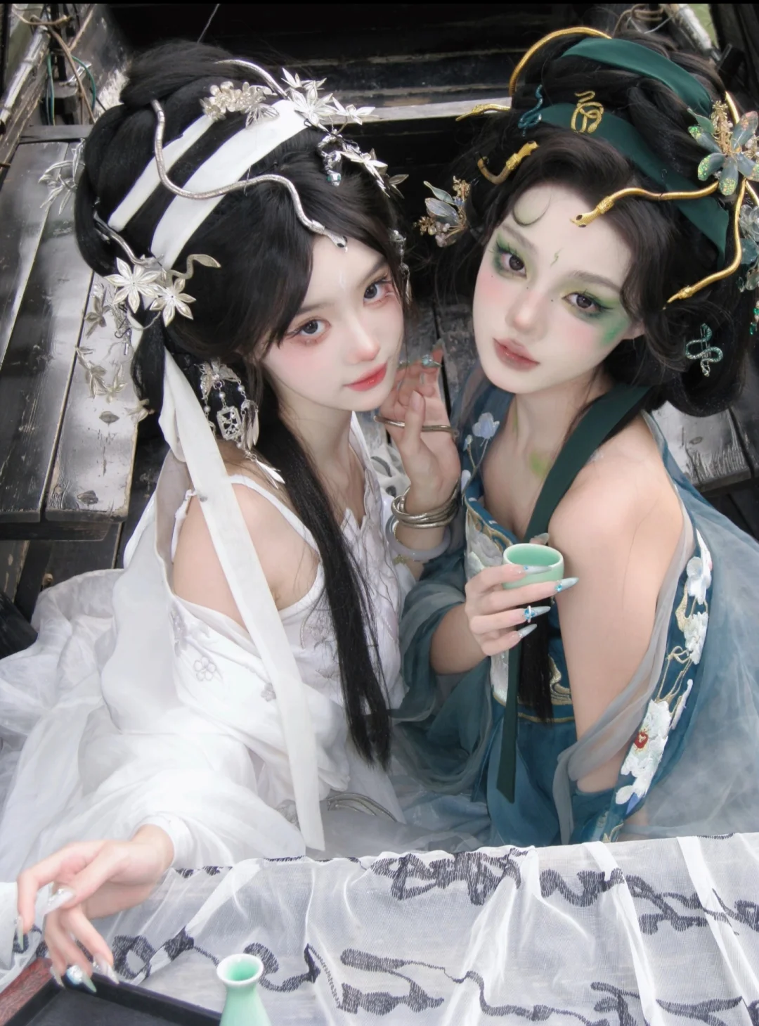 谁懂啊这几身汉服！！！也太美了
