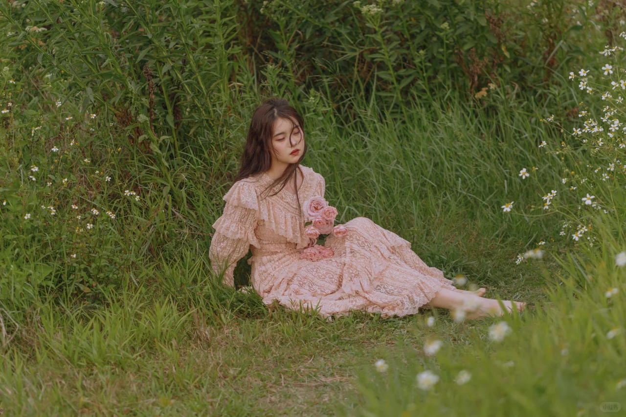 🌸鲜花与美女的绝美邂逅👸