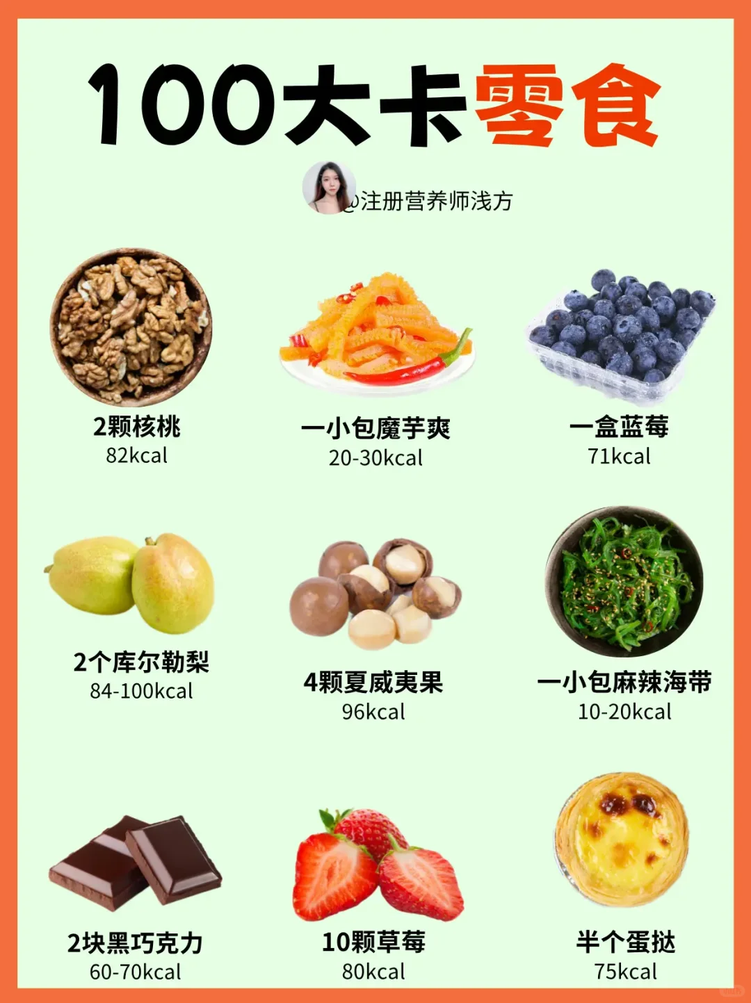 100大卡以内的减脂期零食㊙️嘴馋必备