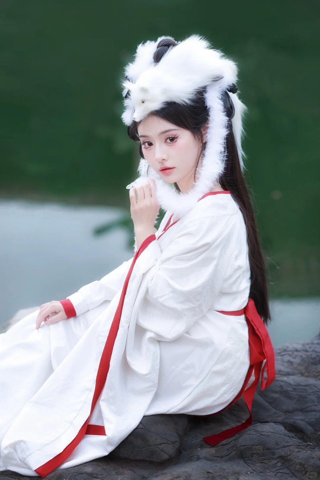 “她分明是祥瑞” #小白狐