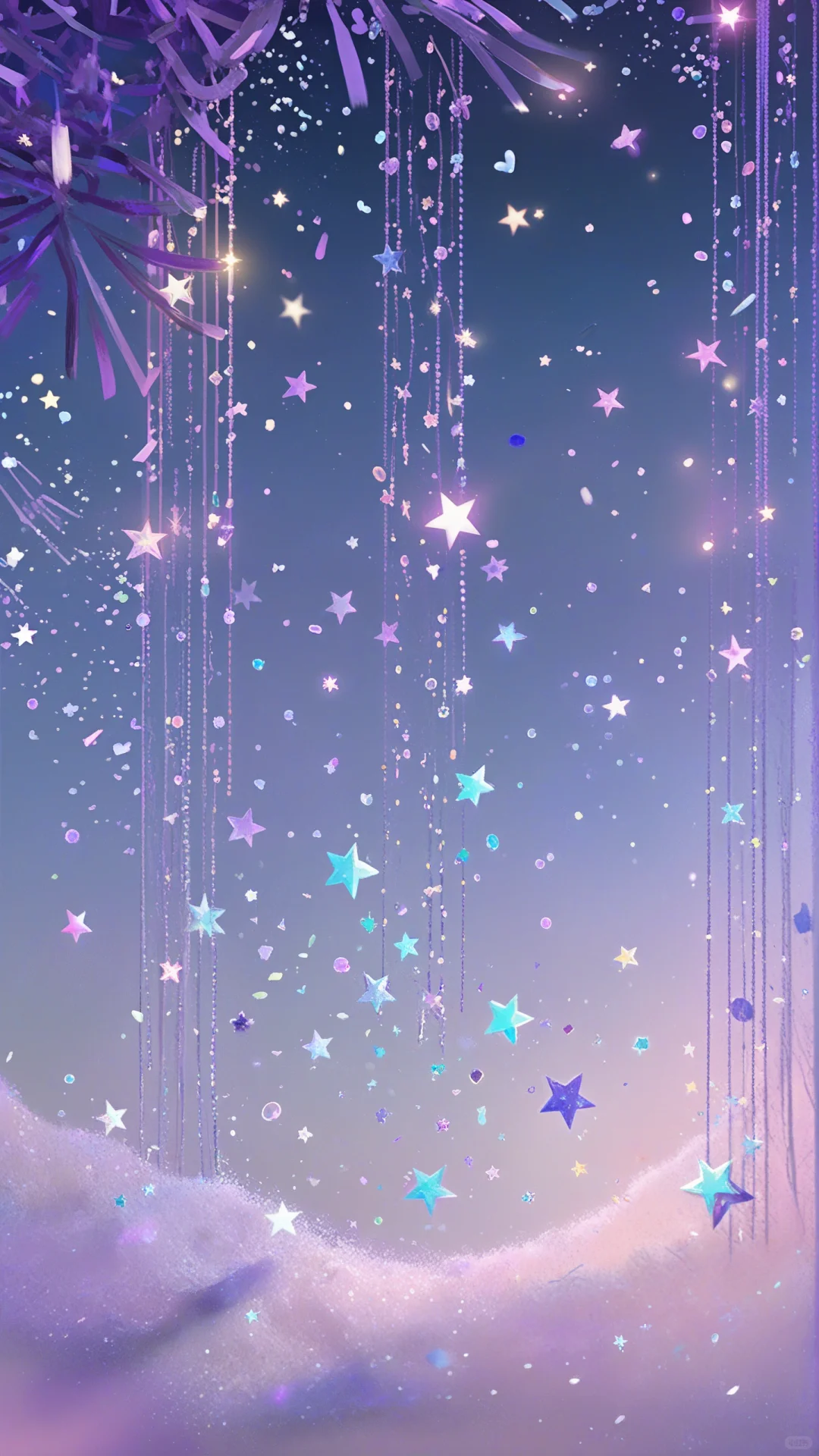 星光璀璨的壁纸