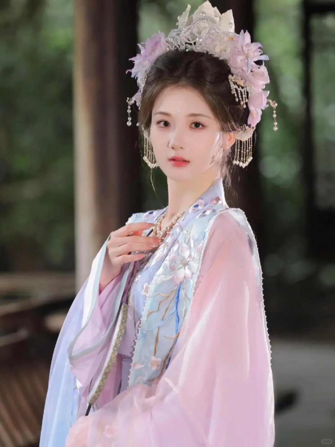 大家要的宋制簪花来啦！！！真的是绝美✨