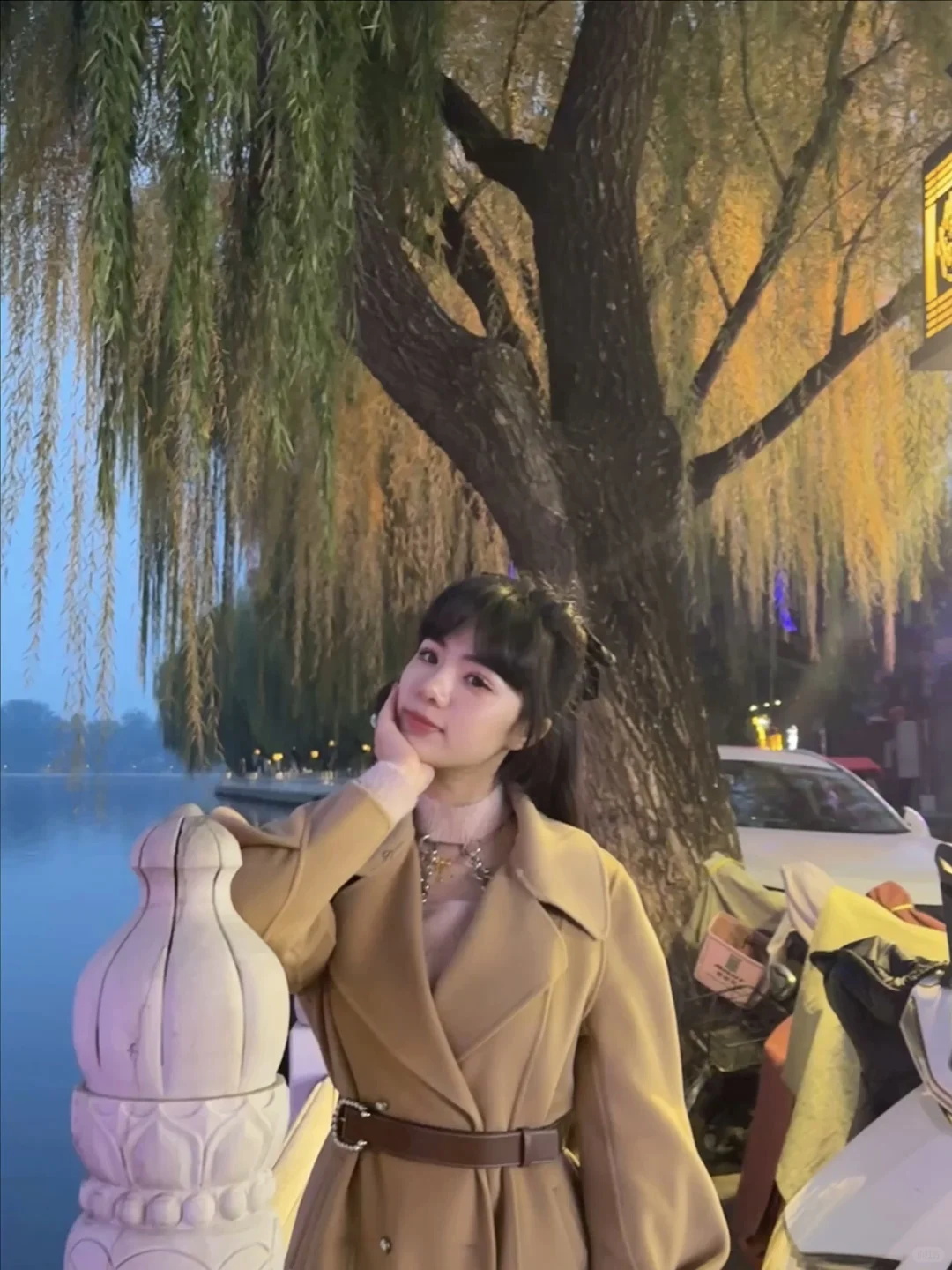 你好漂亮，早晚骗你做我老婆！