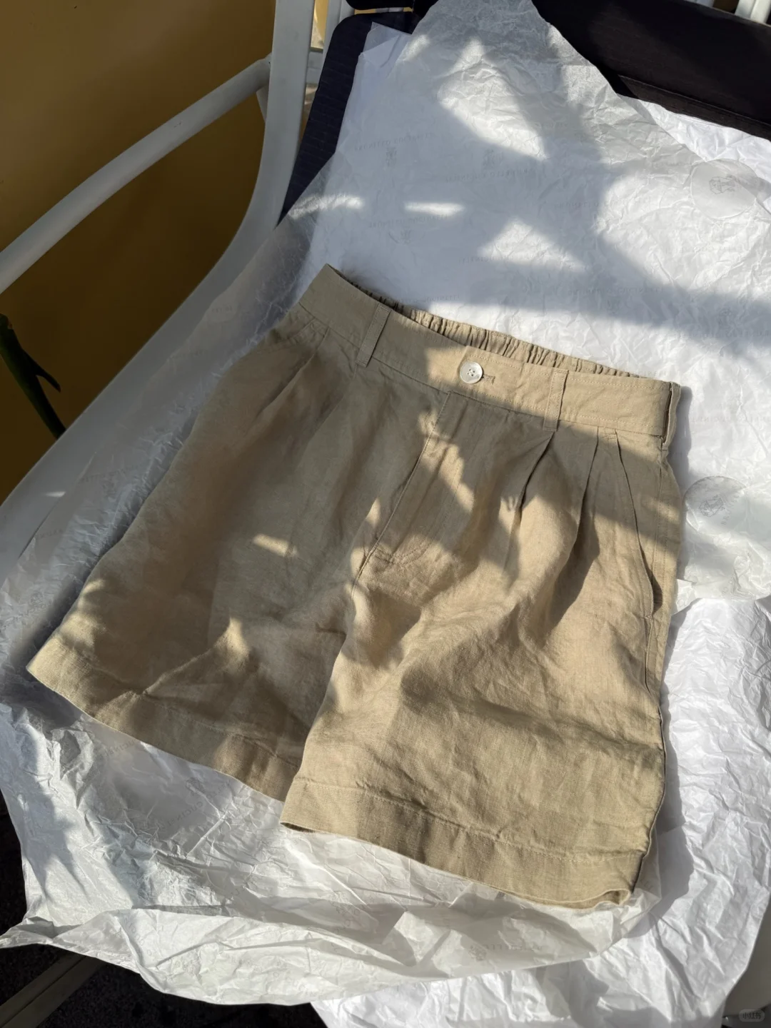 终于完成！今天上架亚麻短裤