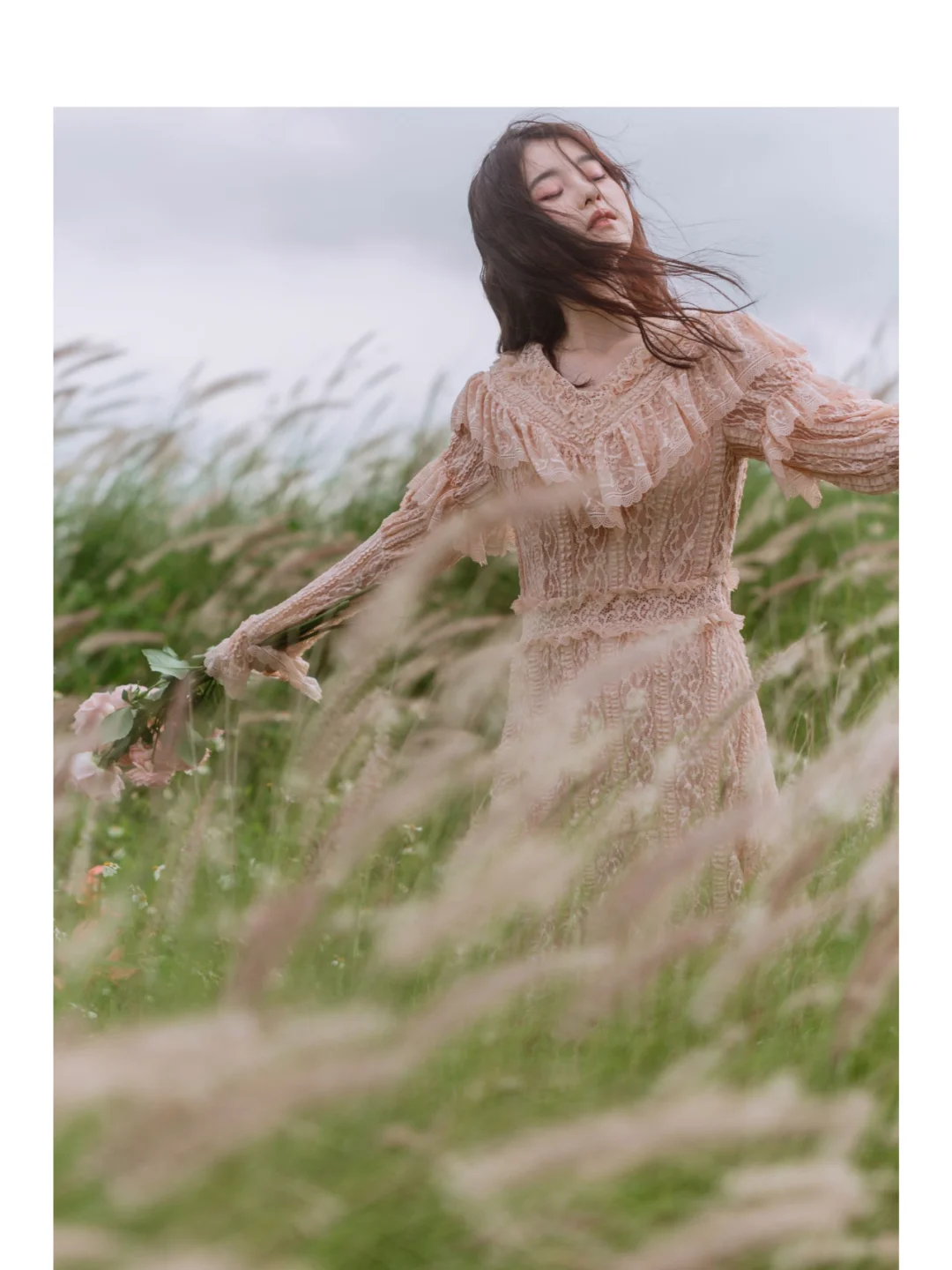 🌸鲜花与美女的绝美邂逅👸