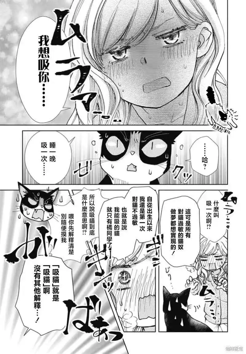 高冷黑猫男×天然吸猫女，就使劲贴贴吧