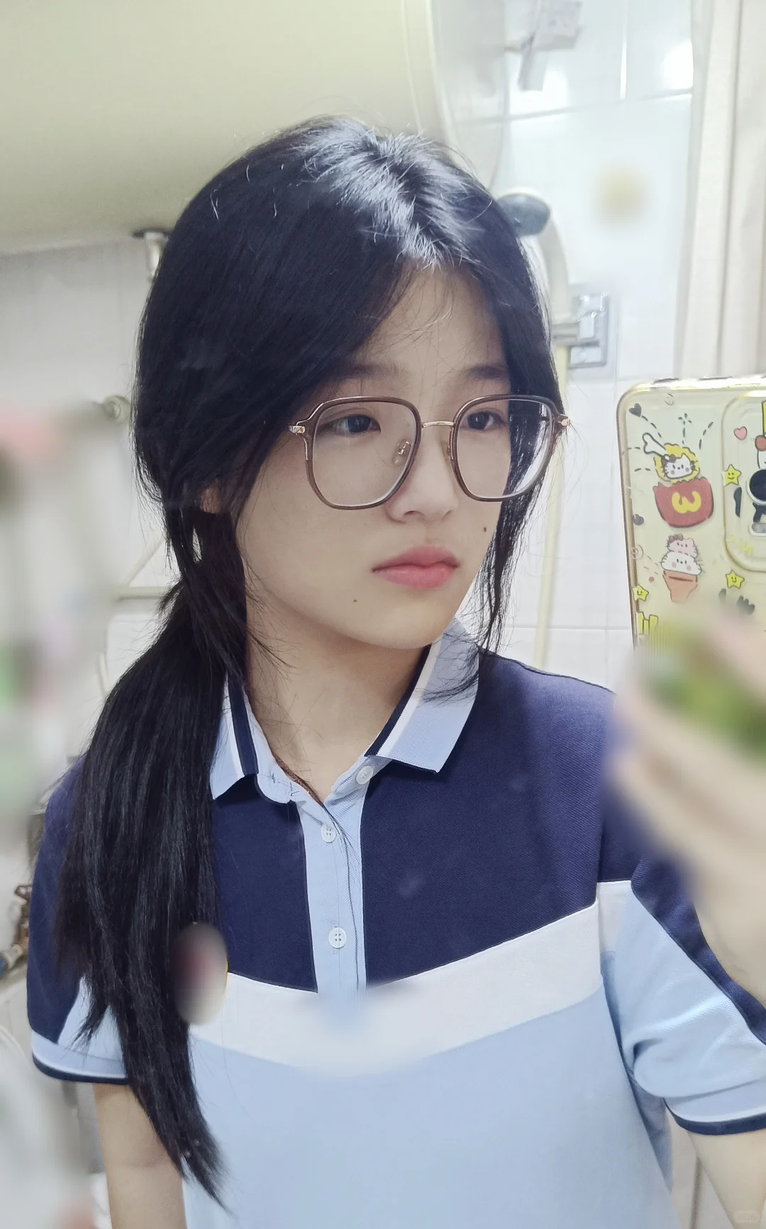 高中女生素颜