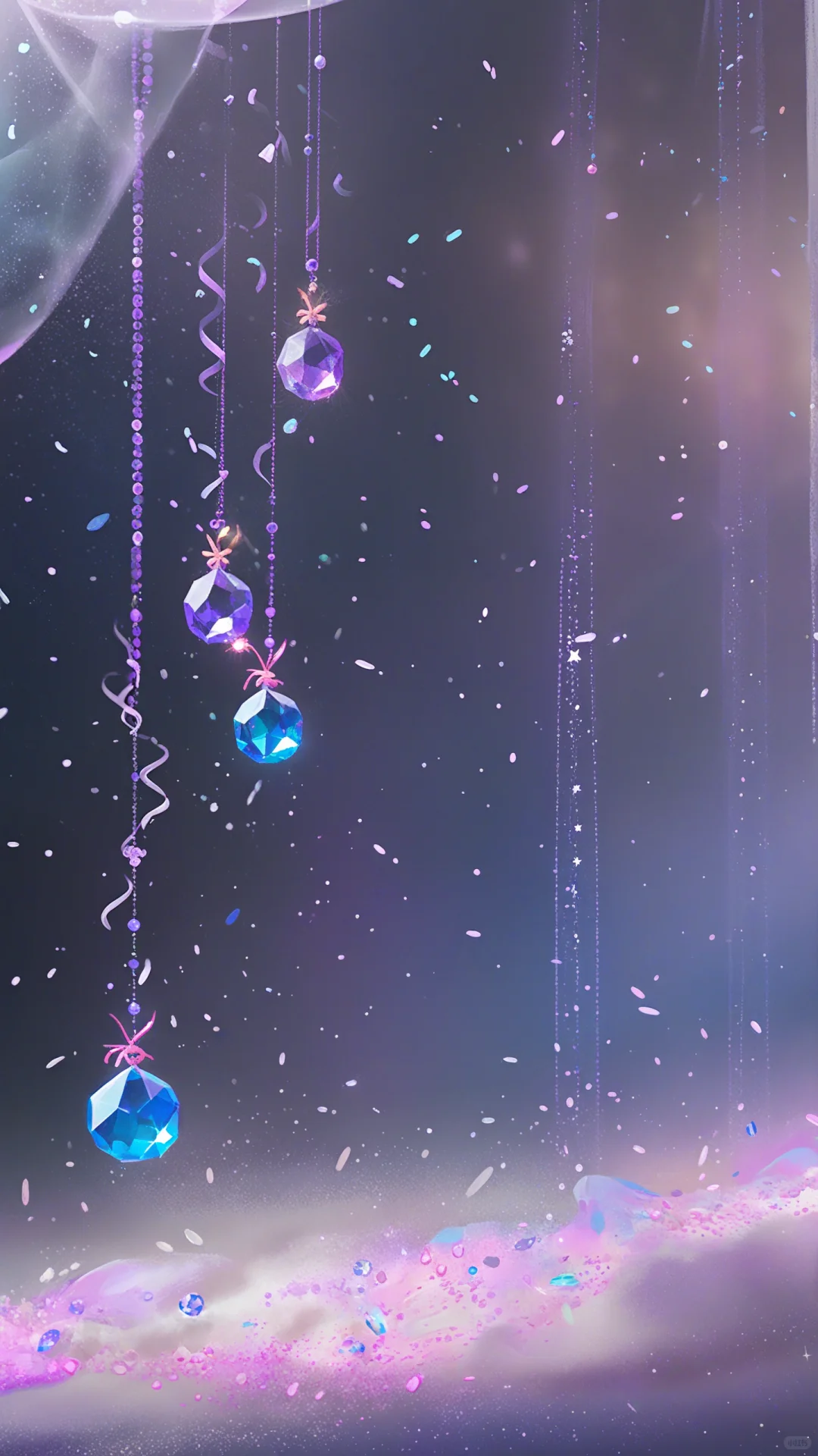 星光璀璨的壁纸