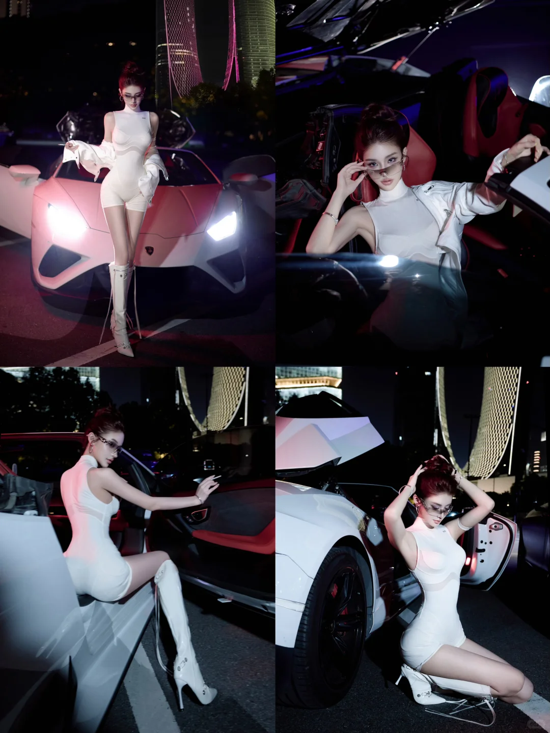 越危险的越迷人‼️超跑女明星写真·名媛千金
