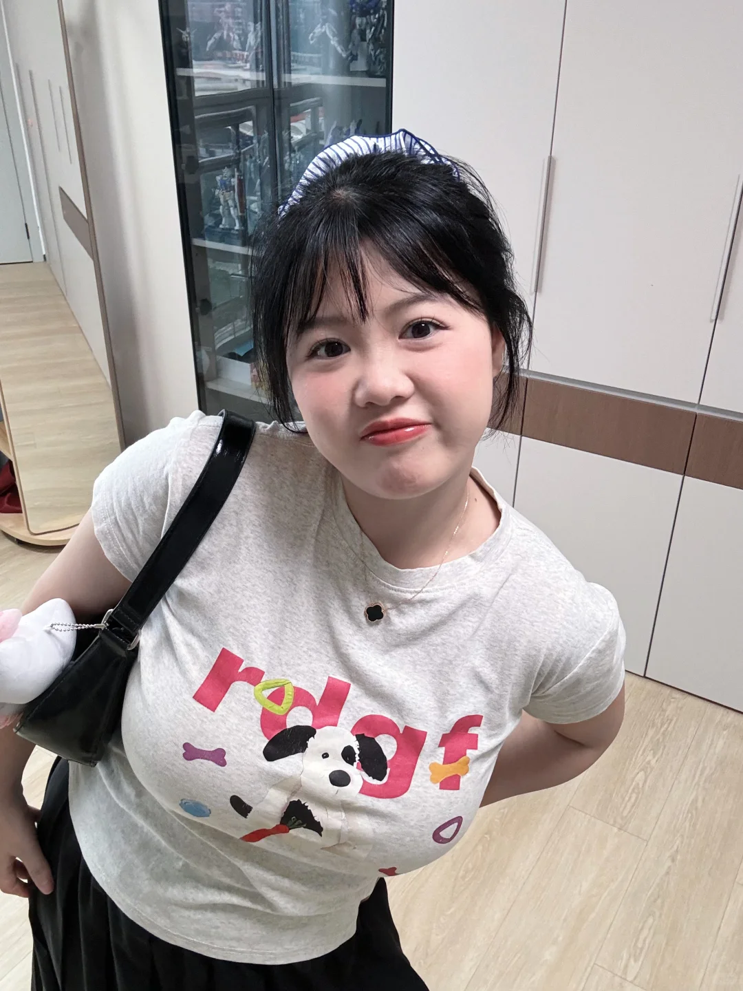 155cm 130斤 80e 正肩大码短袖好好穿啊啊